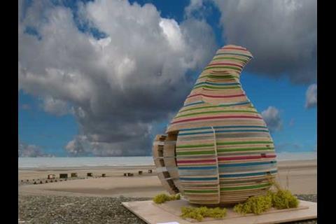 Jabba the hut - beach hut